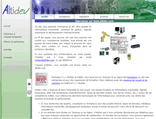 Tablet Screenshot of altidev.com
